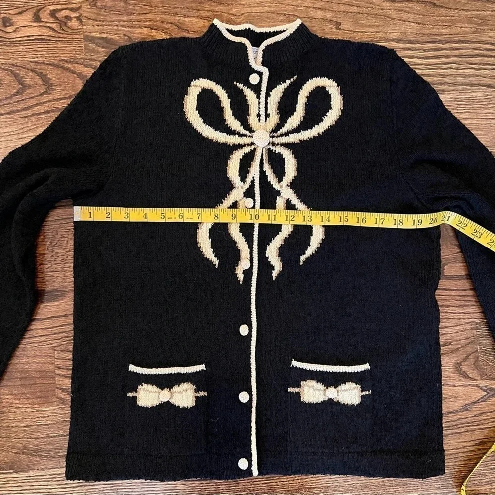 South Cotton Light, Black Knit Sweater - Picture 9 of 12